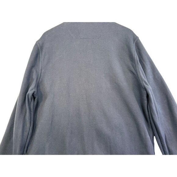 Banana Republic Mens Button-Up Jacket XL Navy Blue Wool Blend - Picture 9 of 11